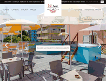 Tablet Screenshot of hotel-joli.com